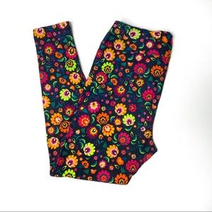 LulaRoe Vintage Floral Leggings